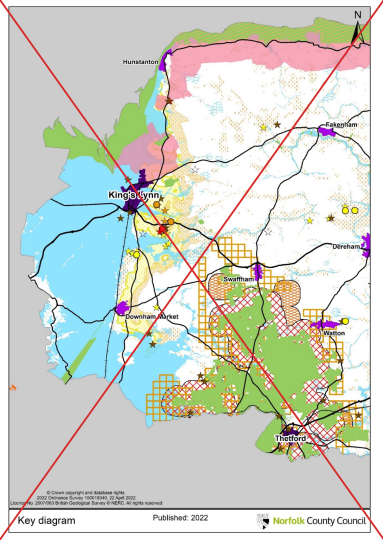 Key diagram West, shown as deleted